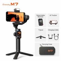 Hohem iSteady М7 Stabilizer Ai Face Tracking 3-Axis Phone Gimbal Built-in Selfie Stick iPhone16/Samsung Gimbal