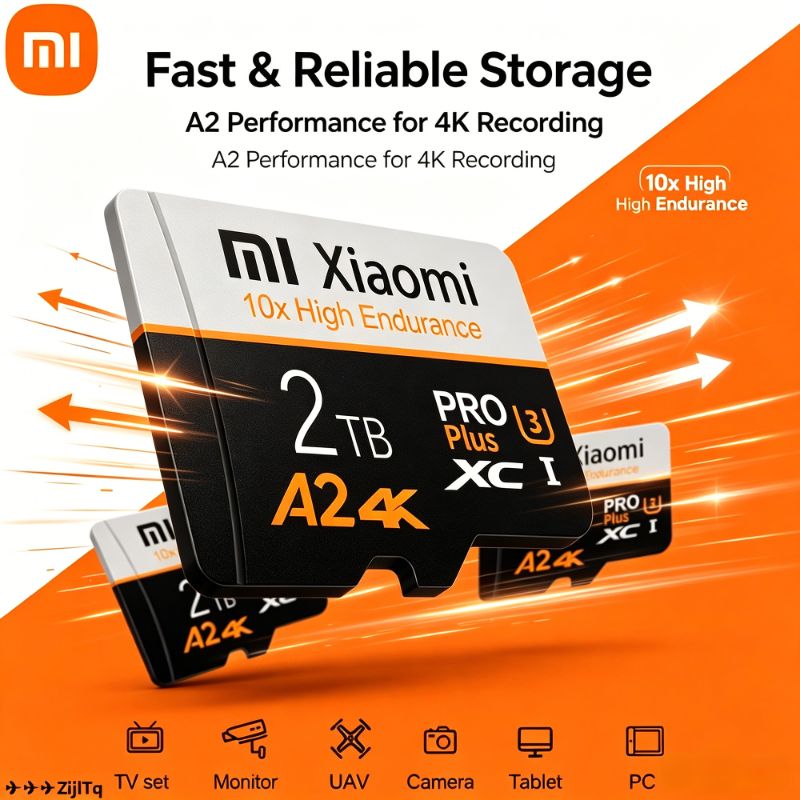 Xiaomi High Speed Memory Card 128GB / 256GB Micro TF SD Card 512GB/1TB / 2TB TF Card For Camera Surveillance Devices ราคา 181 บาท*ส่งฟรี