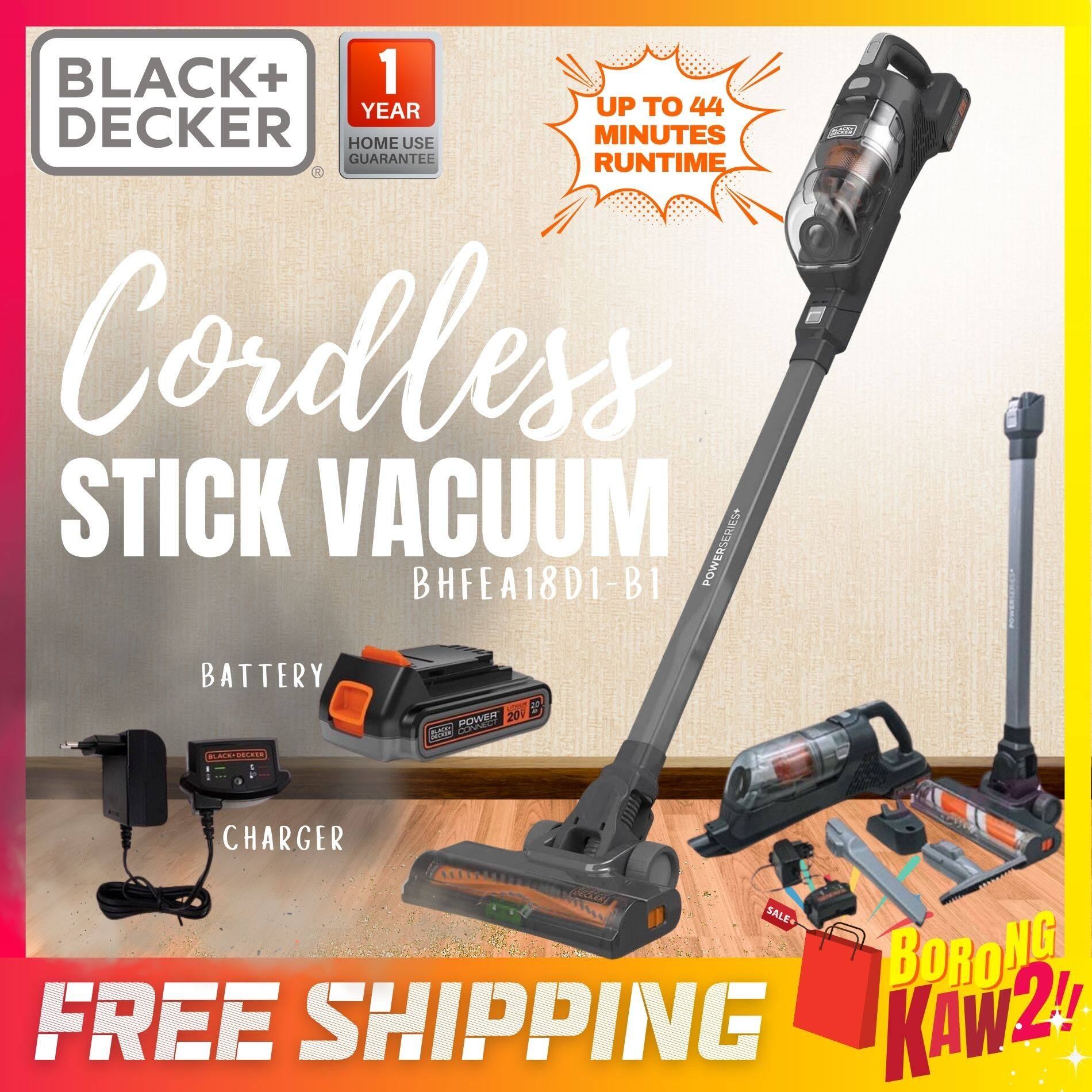 BLACK & DECKER BHFEA18D1 20V Cordless 2 In 1 Stick Vacuum Cleaner