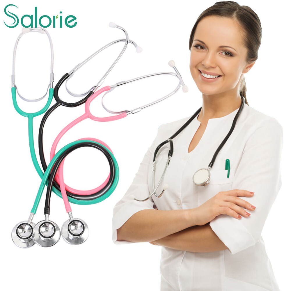 Salorie Portable Double Head Stethoscope Professional Cardiology