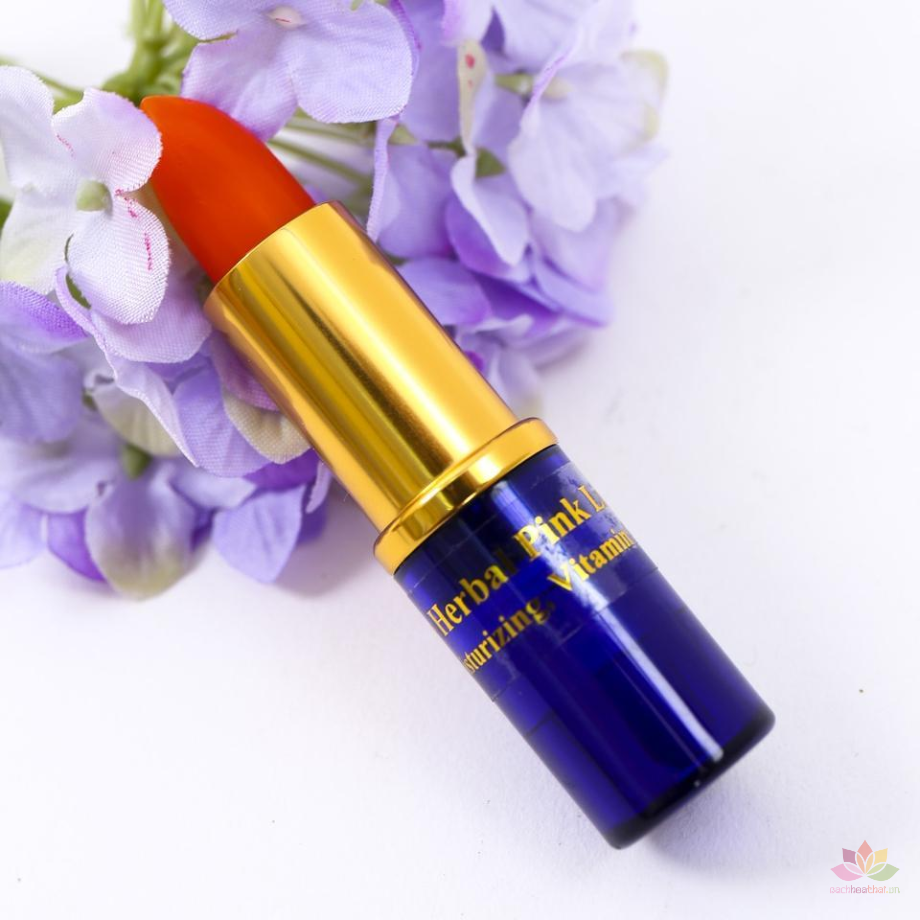 Dữ liệu tại https://bachhoathai.vn Dữ liệu tại https://bachhoathai.vn Son dưỡng trị thâm môi Dorlene Herbal Pink Lip