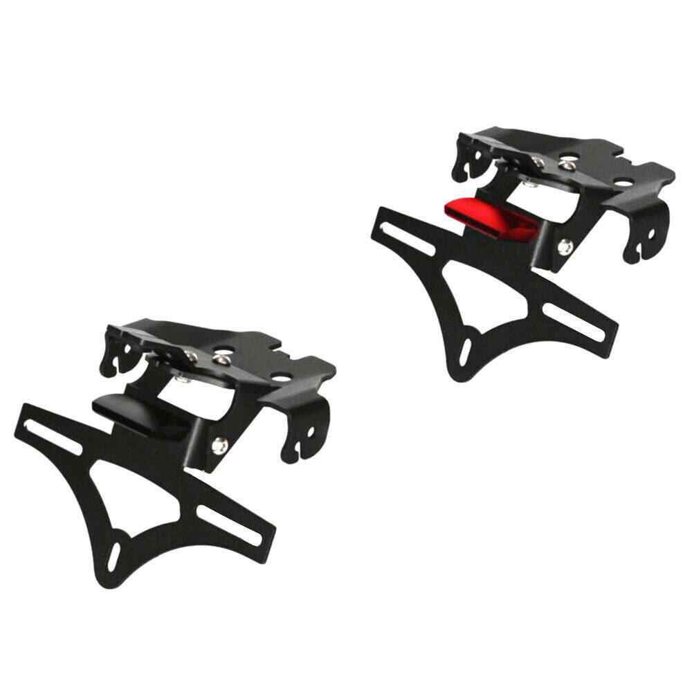 Dirt Bike Motorcycle Accessories License Number Plate Holder Bracket Tail Tidy Fender LED Light FOR Ducati StreetFighter Panigale V4 V4S V2