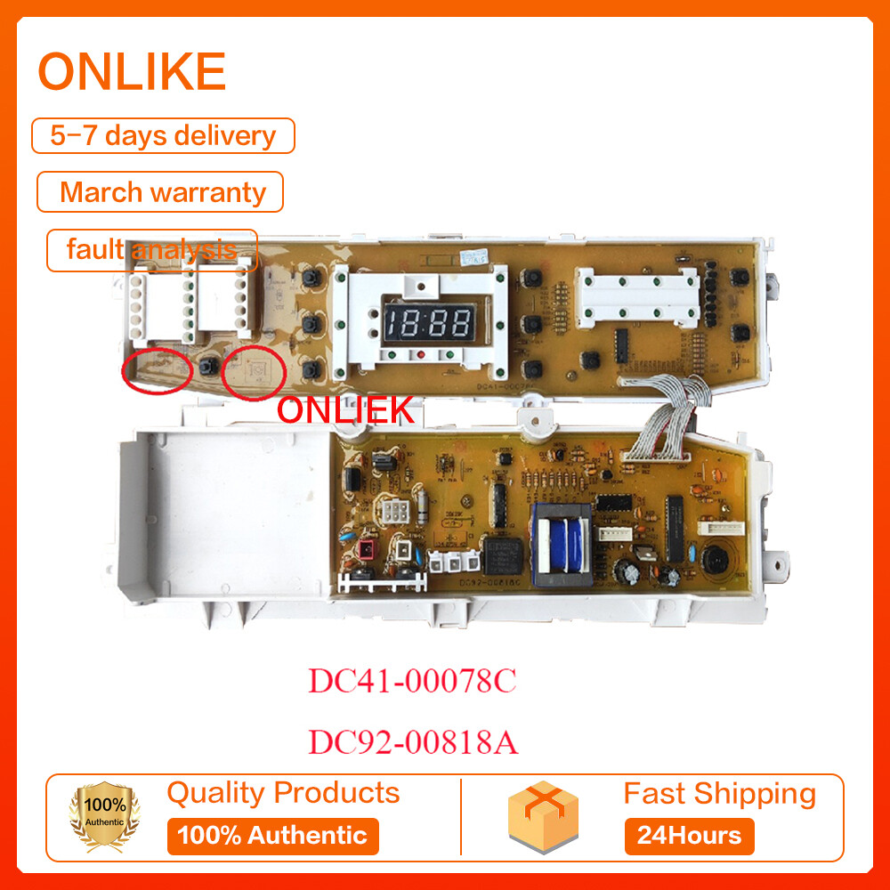 Bo mạch máy giặt samsung wa13up / wa95up, dc41-00078c dc92-0818a / c pcb
