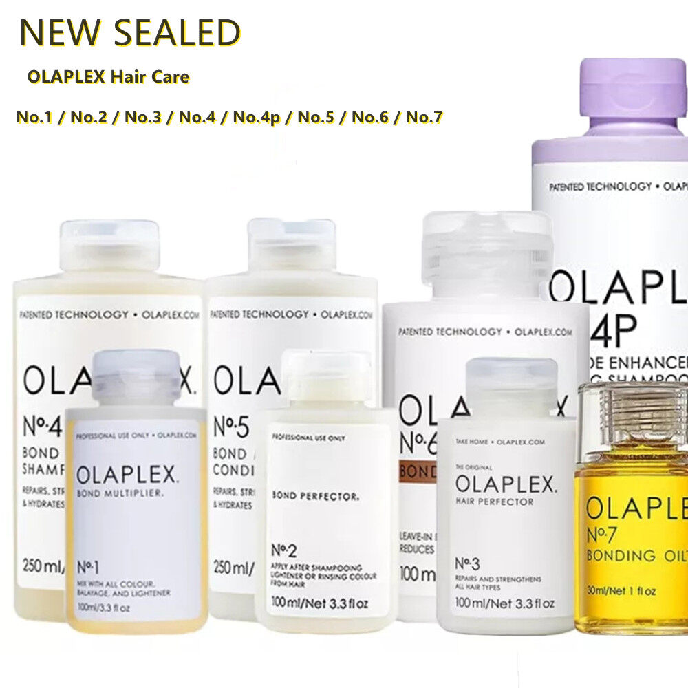 Bộ sản phẩm phục hồi hư tổn tóc olaplex no.1, no.2, no.3, no.4, no.5, no.6, no.7 100ml/250ml