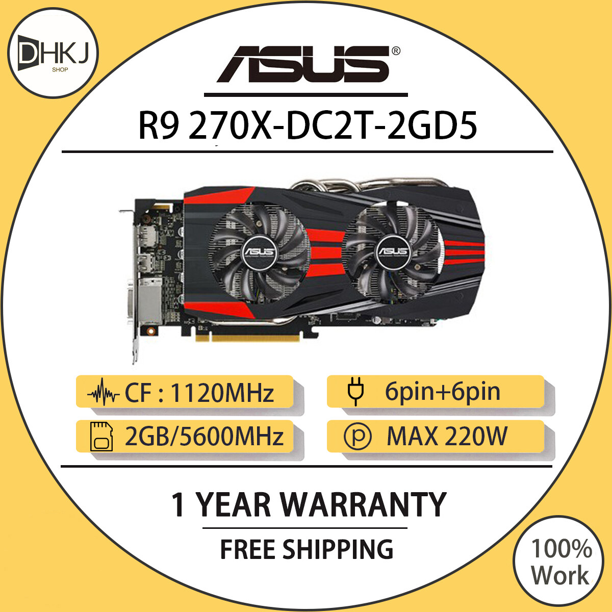 Radeon R9 Sapphire R9 370 4Gb Gddr5 Graphics Card For Gaming And