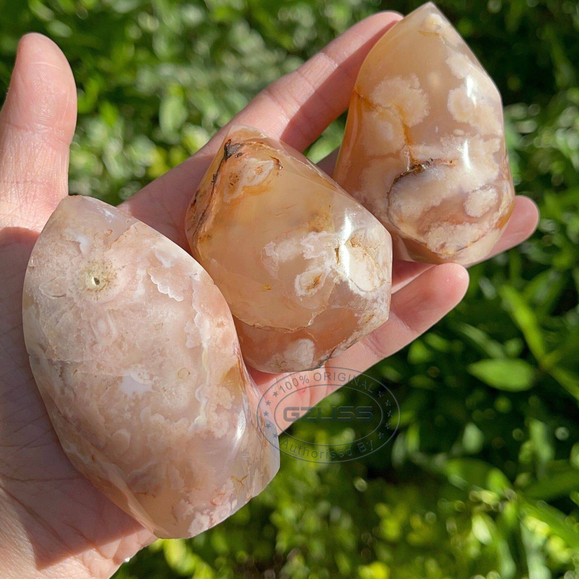 1 ngọn lửa mã não hoa, ngọn lửa hoa anh đào, đá, pha lê, luân xa, reiki, chữa bệnh, siêu hình