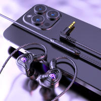 Newmsnr 9D Super Bass Earphones TYPE C Wired Earphone Noise Reduction In Ear Headphones No Delay Gaming Earbuds HD Microphone Headphone Waterproof Sweatproof Sport Headset
