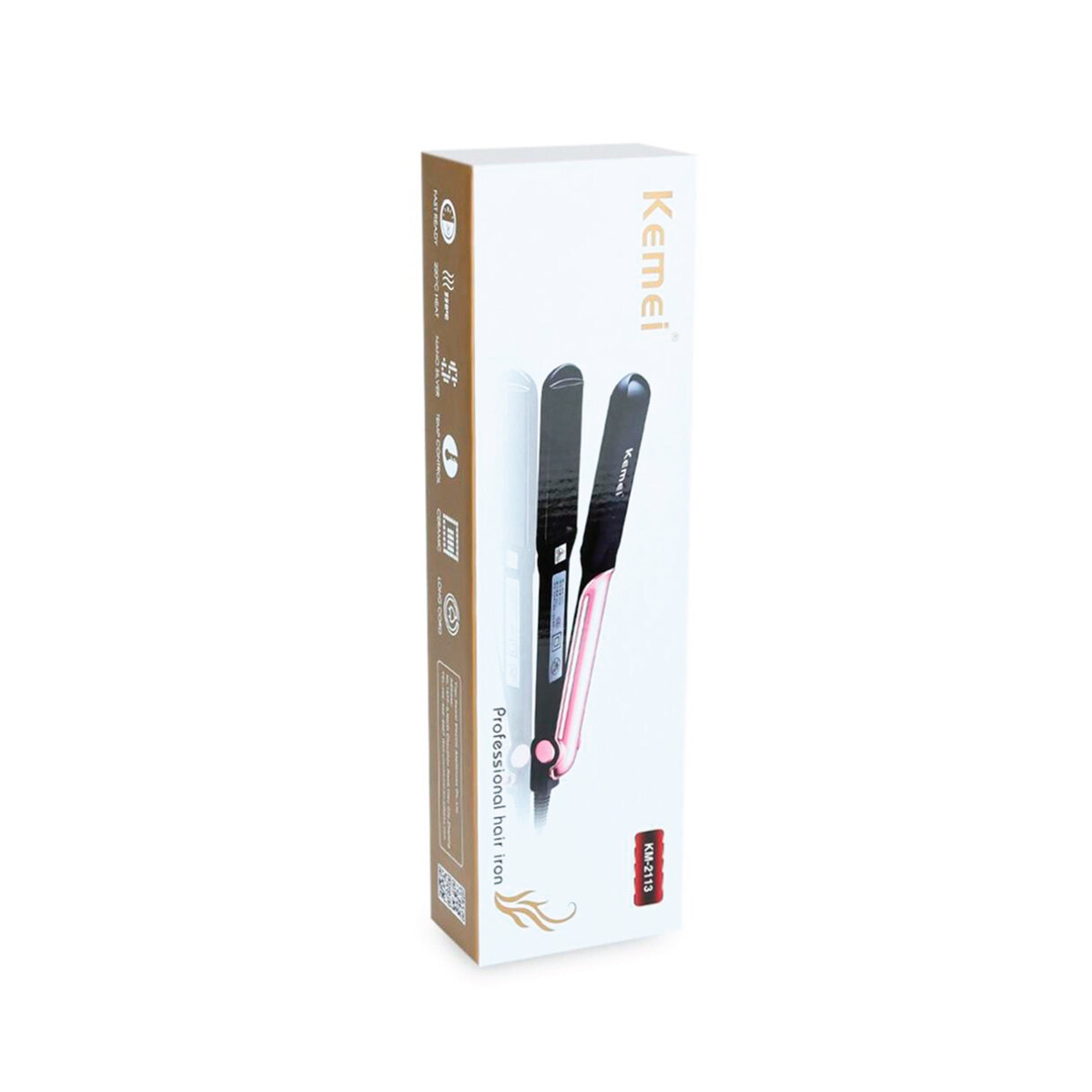 Kemei km 2024 2113 hair straightener