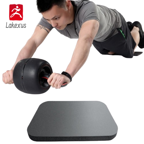 Lakexus Yoga Miếng đệm đầu gối tập thể dục loại bỏ đau đầu gối đệm thể dục tập bụng hỗ trợ cho đầu gối cổ tay khuỷu tay