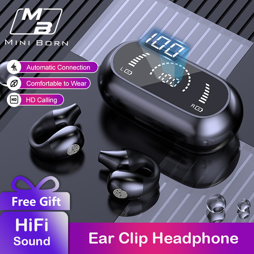Mini born tws tai nghe bluetooth 5.0 tai nghe không dây nhét tai tai nghe thể thao không dây tai nghe móc tai tai nghe hiển thị nguồn tai nghe gọi hd tai nghe chống thấm mồ hôi