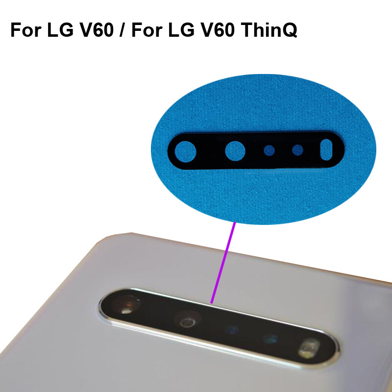 Cho LG V60 trở lại camera phía sau tròng kính kiểm tra tốt cho LG V60 thinq Bộ phận thay thế
