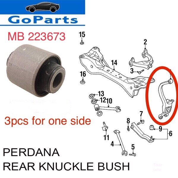 Proton Perdana 2 0 E55 Perdana V6 E54 Rear Suspension Arm U Mb Lazada