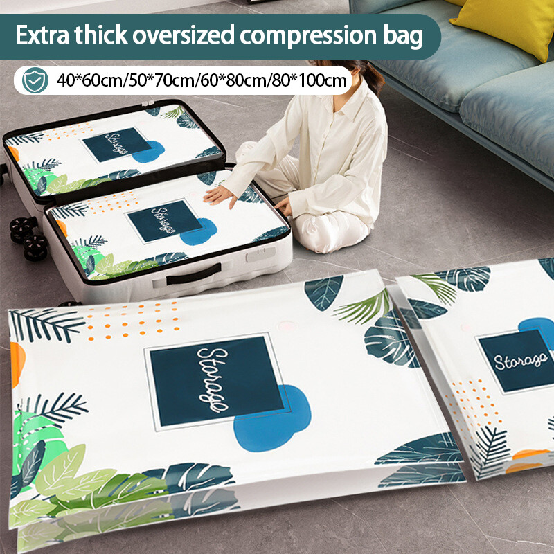 Reusable Vacuum Storage Bag For Clothes And Quilts Foldable_voghion.com