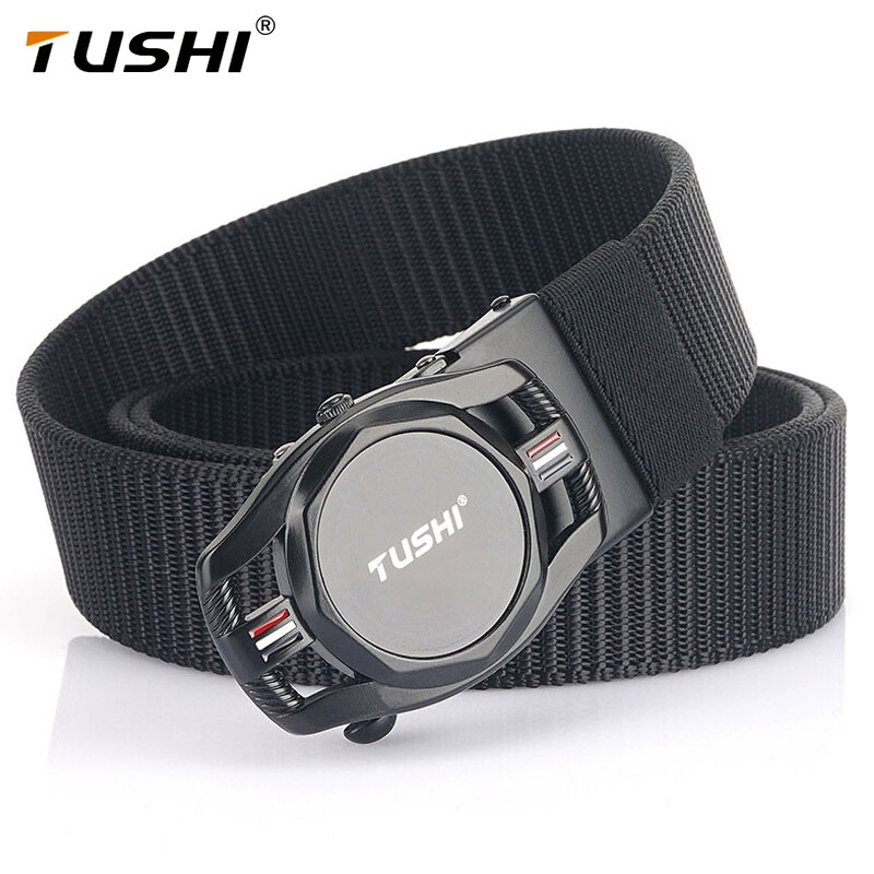 Thắt lưng nam thắt lưng nylon khóa tự động thắt lưng vải bố thường ngày thắt lưng dệt ngoài trời thắt lưng quần thời trang thắt lưng thanh niên thắt lưng mở khóa nhanh thắt lưng cao cấp