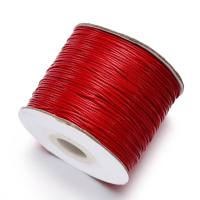10เมตร/ล็อต22สีเส้นหนังเชือกเคลือบแว็กซ์ด้ายฝ้ายสายเชือกสร้อยคอสำหรับเครื่องประดับทำสร้อยข้อมือ DIY อุปกรณ์