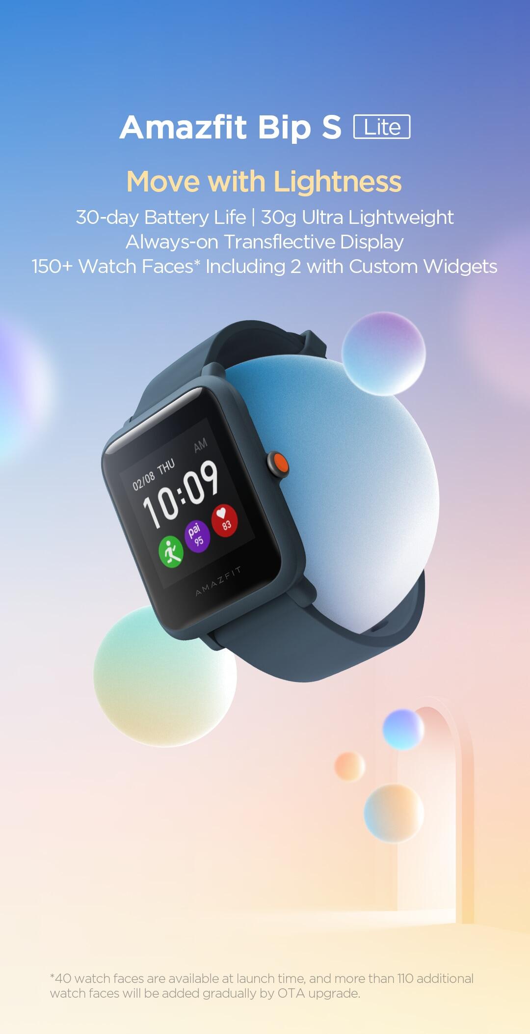 amazfit bip s versão global
