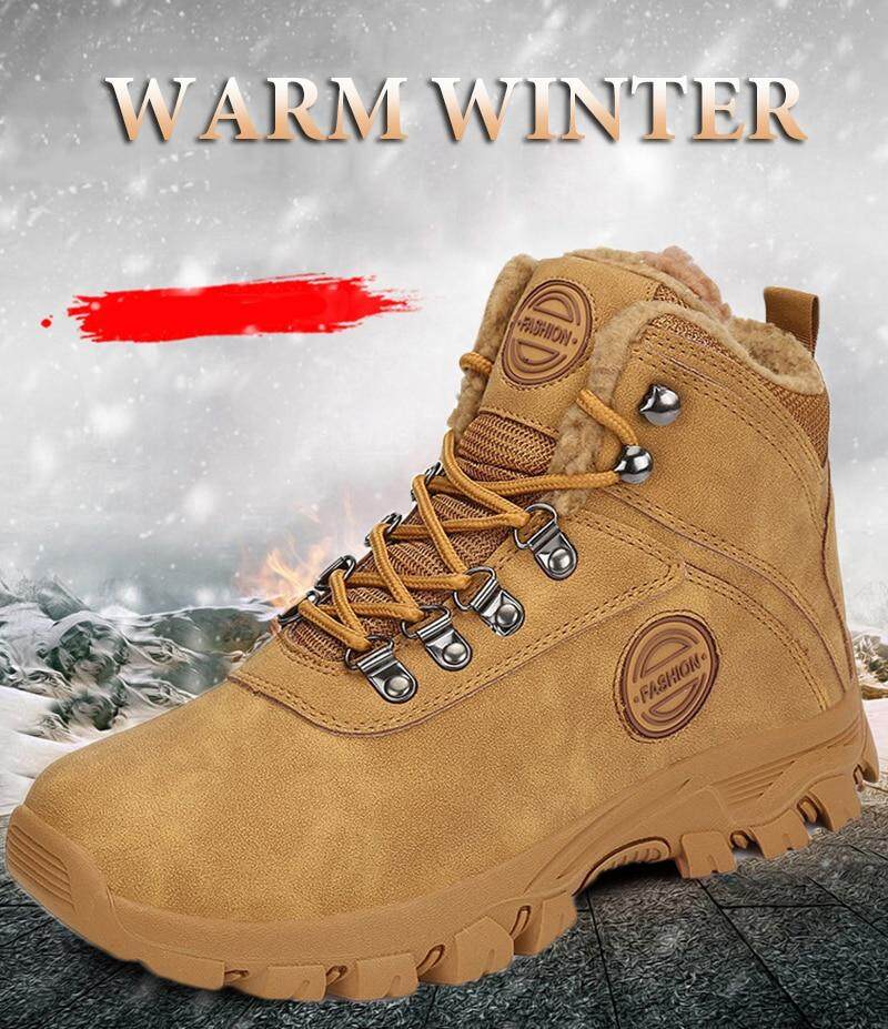 warm winter hiking boots