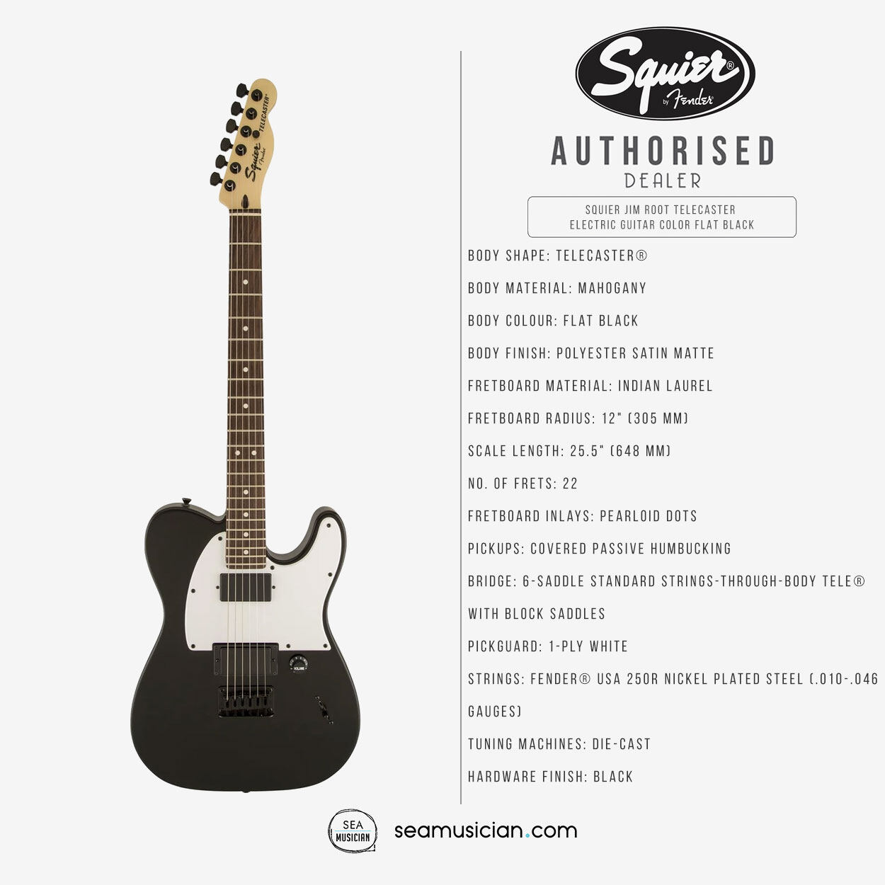 Squier jim online root signature telecaster