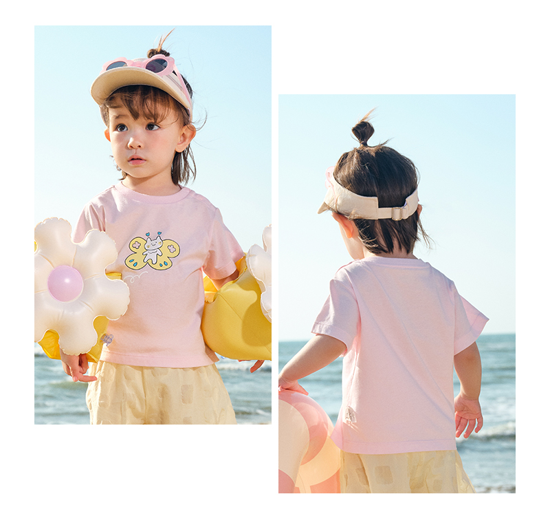 t-shirt balabala pour bébé, haut de gamme, vêtements pour garçons, manches courtes, nouvelle collection été 2025