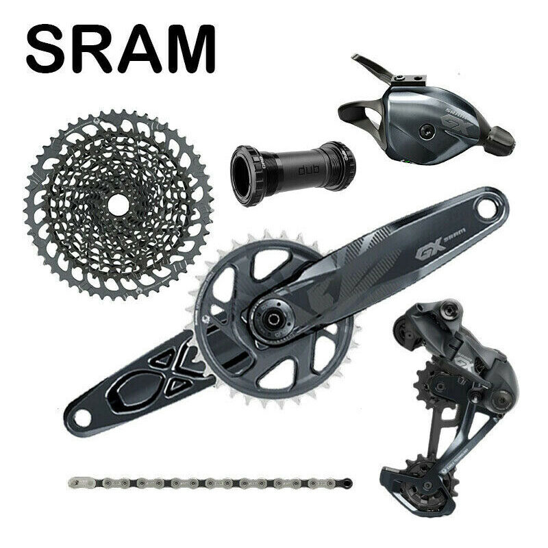 Sram GX Lunar Eagle Groupset 12 Speed DUB GX 170mm 175mm 32T 34T Boost Crankset Bikes Parts GX Shifter Lever Rear Derailleur Chain GX 1275 10-52T Cassette With DUB BSA Bottom Bracket Kit Bicycle Accessories ราคา 14,904 บาท*ส่งฟรี