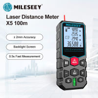 Mileseey Máy đo LaserMáy đo khoảng cách laser di động 40M 60M 80M 100M Bubble Mute Máy đo Laser thông minh Máy đo khoảng cách Máy đo khoảng cách bằng Laser - INTL