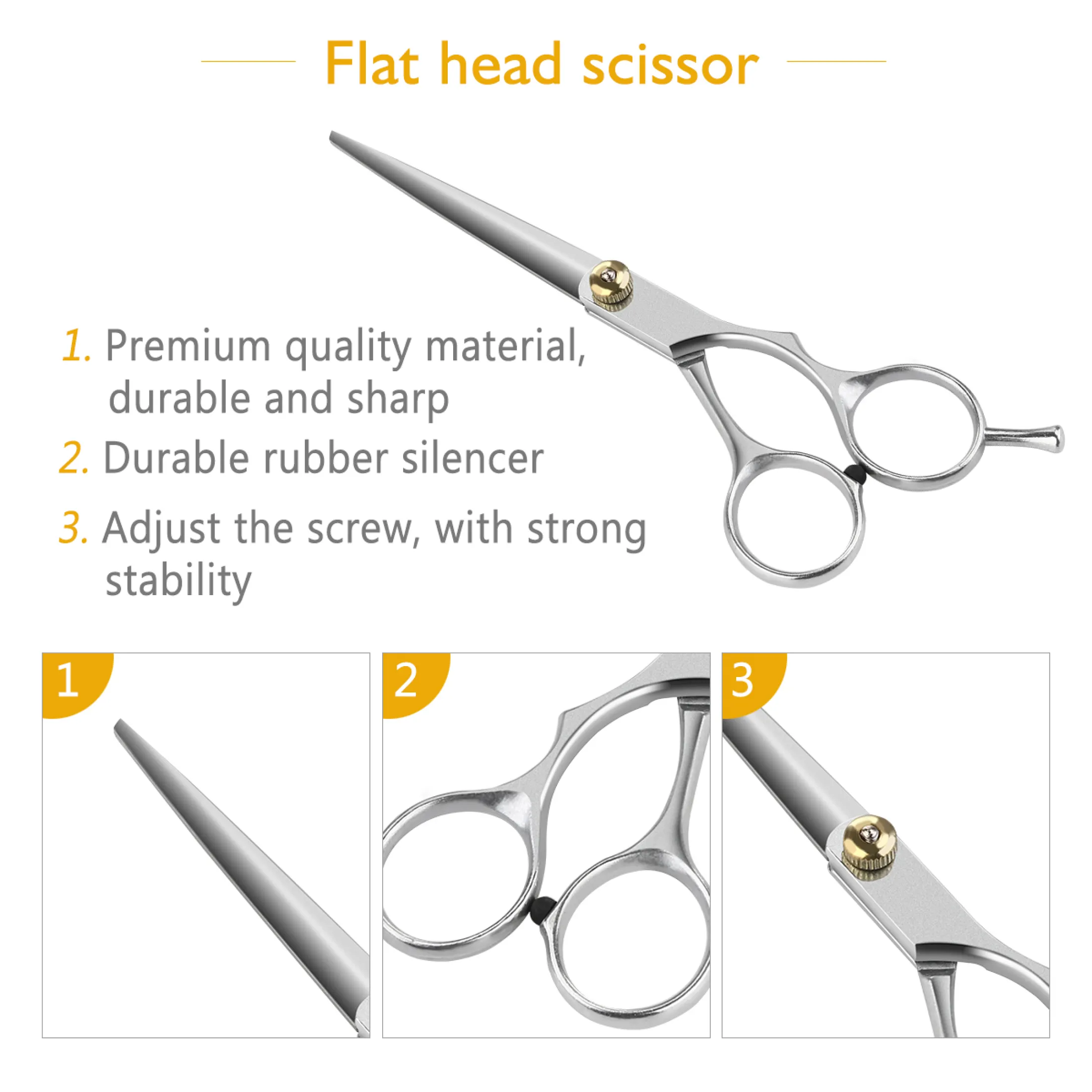 professional barber hair cutting thinning scissors