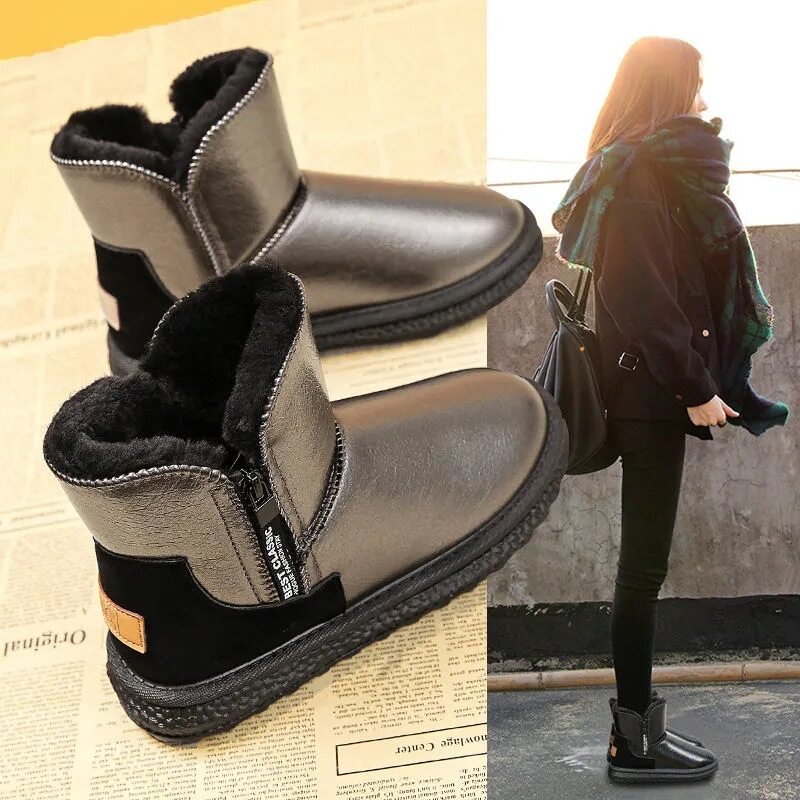 YCAMEL Winter Women Snow Boots For Women Shoes 2023 New Fashion Thicken