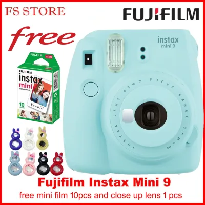 ORIGINAL Fujifilm Instax Mini 9 Instant Film Camera FREE FILM 10PCS & CLOSE UP LENS (5)