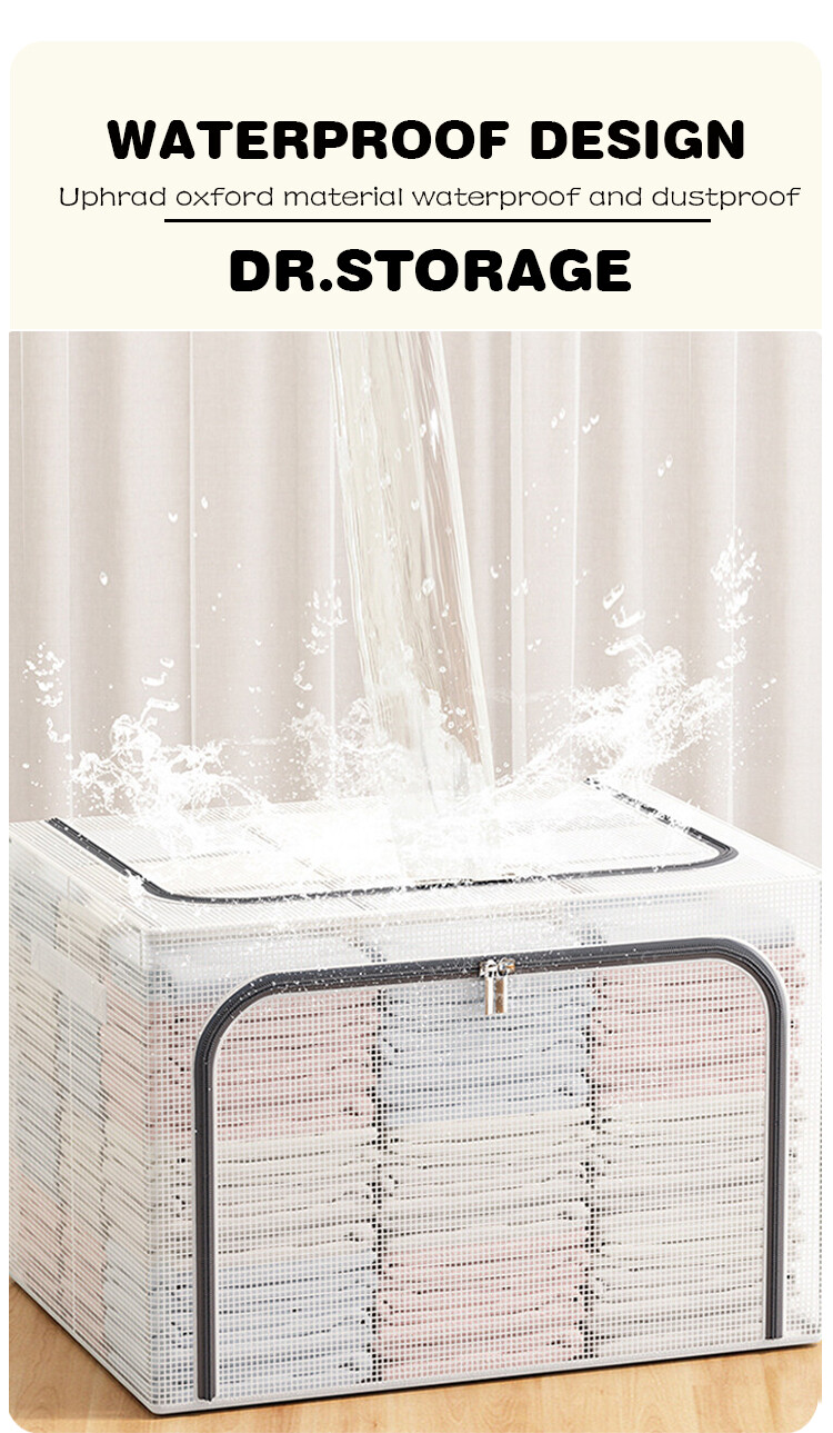 DR.STORAGE Foldable Storage Box, 24L/66L/100L Large Capacity Organizer Container
_voghion.com