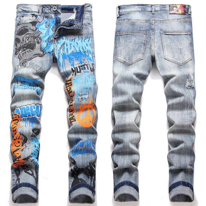 Branded Men Denim Jeans - Colorhunt Clothing-thephaco.com.vn