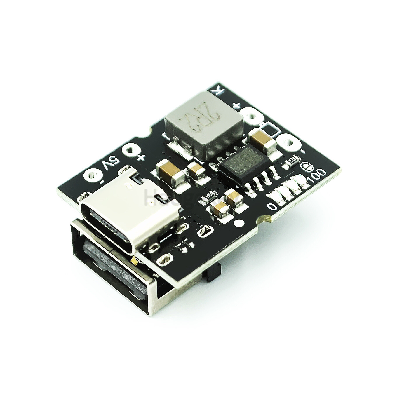 Type-c usb 5v 2a bộ chuyển đổi tăng áp step-up mô-đun điện lithium pin sạc mạch bảo vệ màn hình led usb cho sạc tự chế