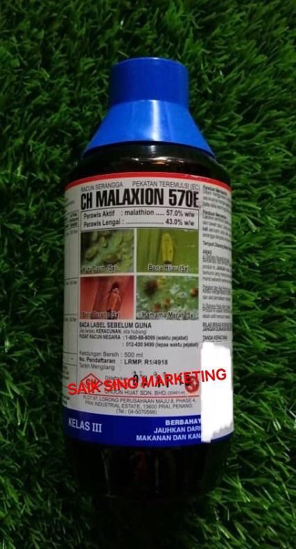 500ml Ch Malaxion 570e Malathion 57 Racun Serangga Insecticide Lazada