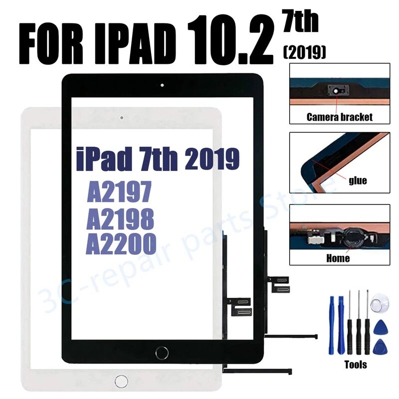 US For iPad 7 7th Gen 10.2 A2200 A2197 A2198 A2232 Display LCD Screen Part  2019