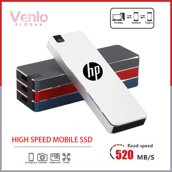 HP/4TB \ 8TB \ 16TB \ 32TB, ổ cứng di động kim loại tốc độ cao dung tích lớn, Ổ cứng di động văn phòng di động bên ngoài chính hãng cho máy tính