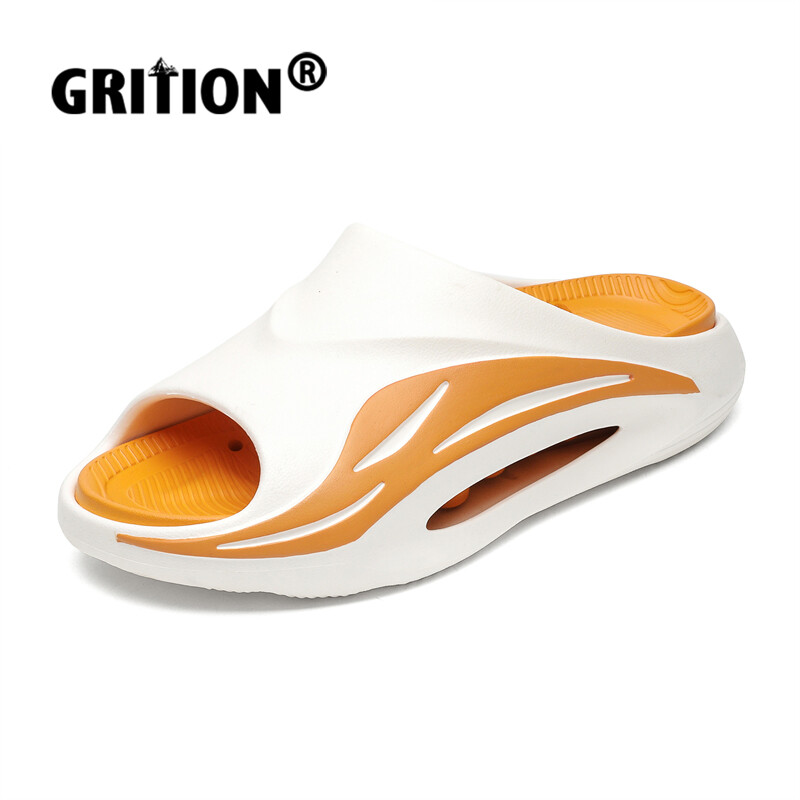 GRITION Waterproof Sport Sandals Breathable Unisex Slides for Men & Women, Detachable Indoor/Outdoor Bath Slippers ราคา 409 บาท*ส่งฟรี