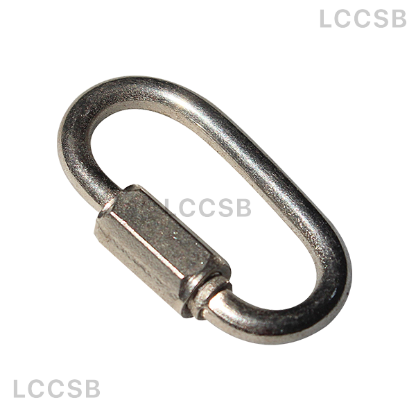304 Stainless Steel Quick Link Connector Chain Link for Material Handling,Rigging Accessories,Connecting Chains and Ropes (Pack of 2