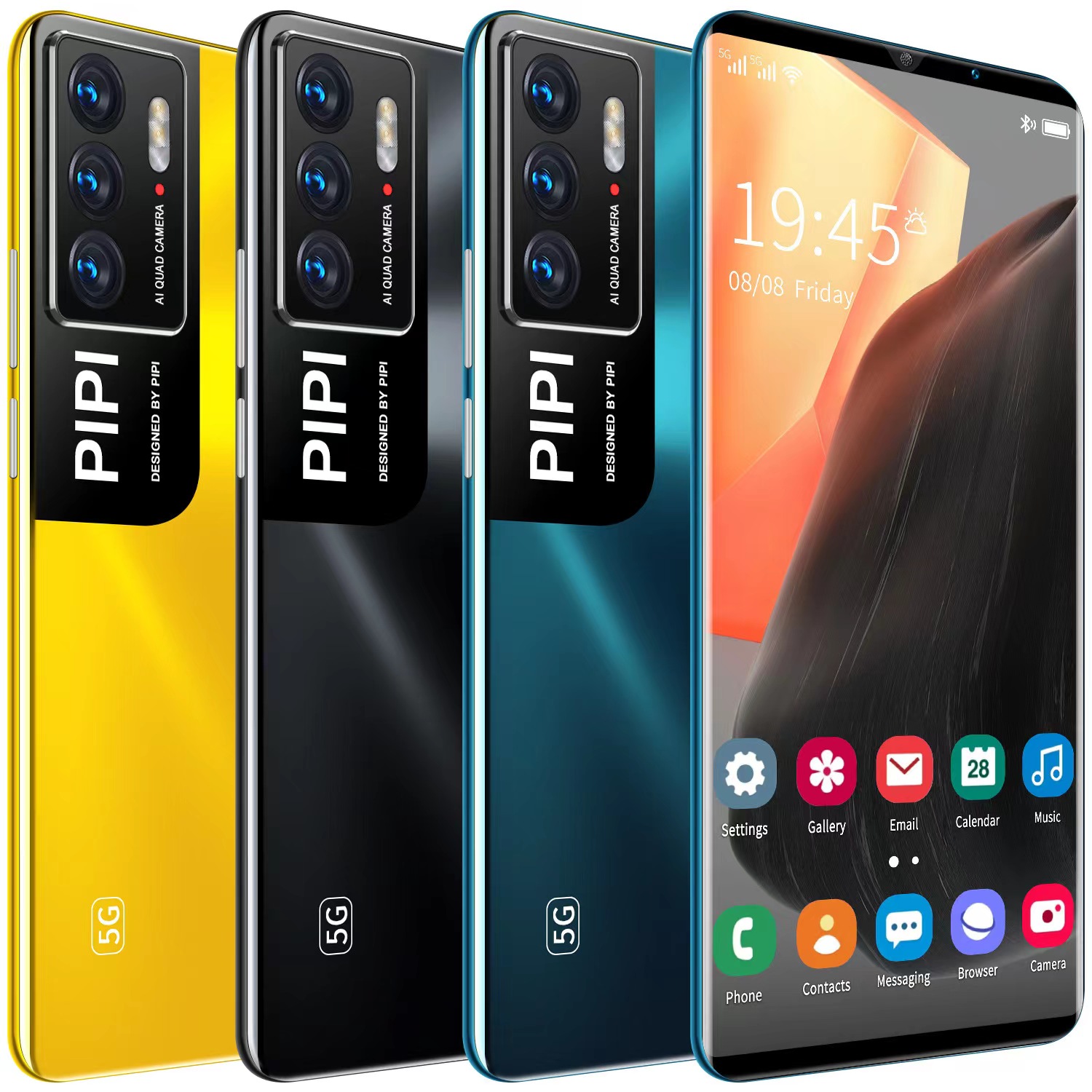 【Official warranty】 Mobile phone BDF M3PRO, cheap mobile phone, Smartphone 4G/5G, cheap phone, 2 SIMs, 86GB RAM, 256GB, mobile phone, mobile phone, 1 year warranty, fast delivery Free delivery in Thailand ราคา 1,580 บาท*ส่งฟรี