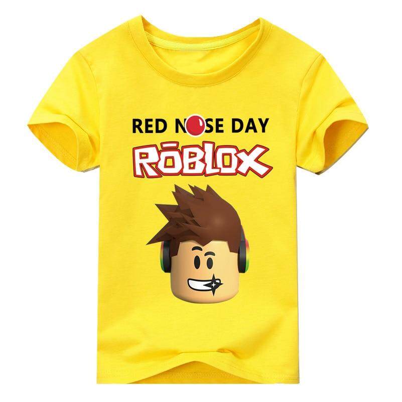 4 12t Game Roblox Print Kids T Shirt Summer Short Sleeve Boys Girls T ...