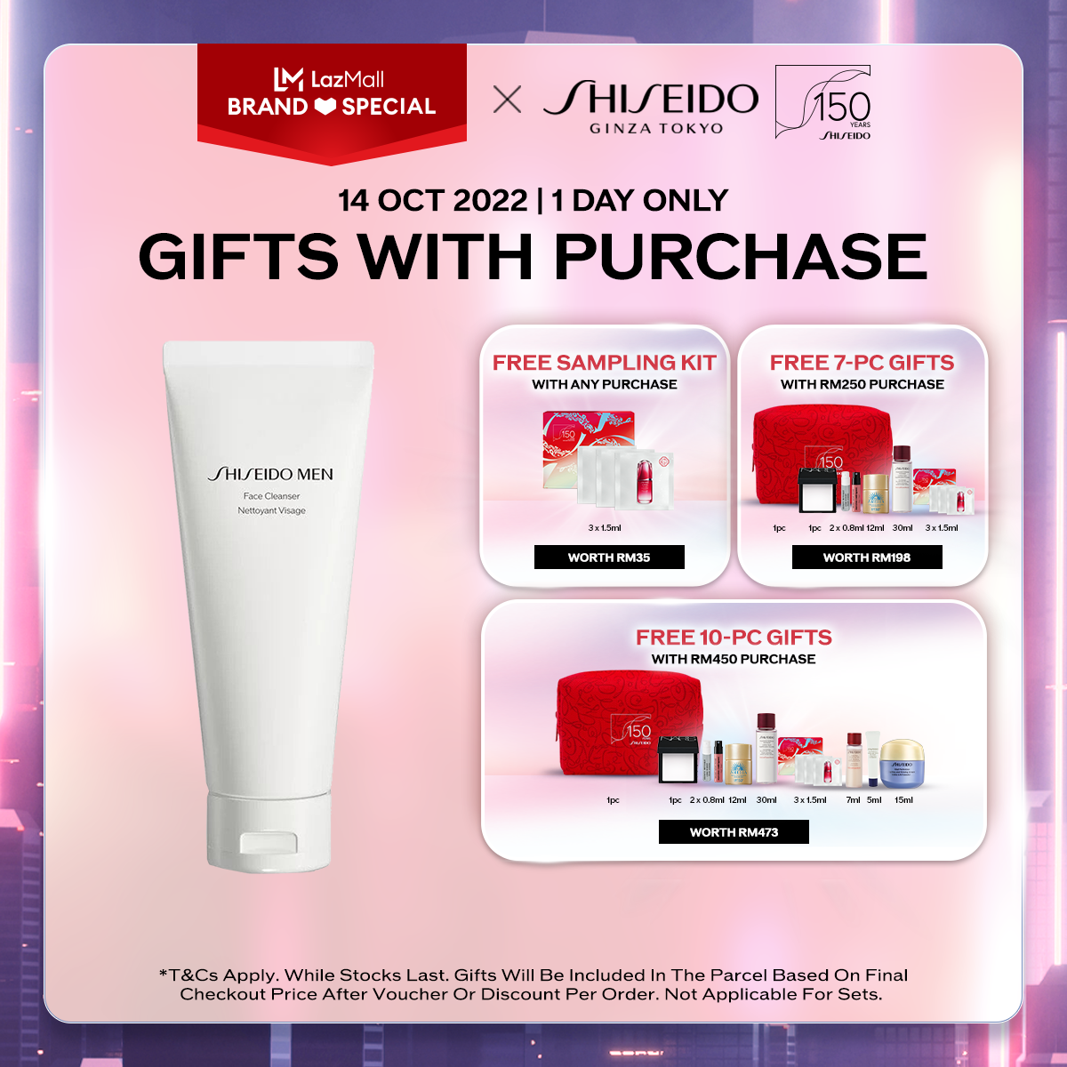 Gambar Shiseido Men Face Cleanser 125ml