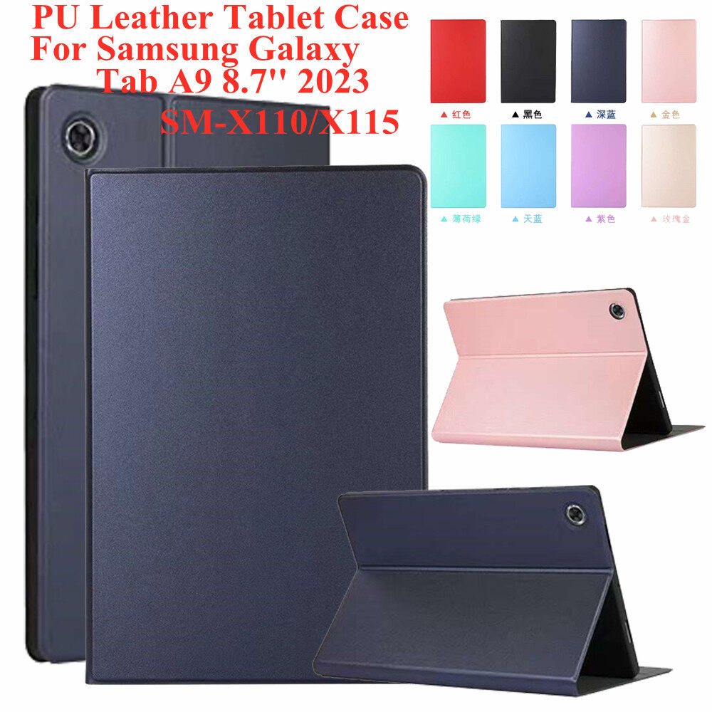 Case For Samsung Tab A9 8.7'' 2023 casing SM-X115 X110 case Shockproof Folding Leather smart Tablet Case