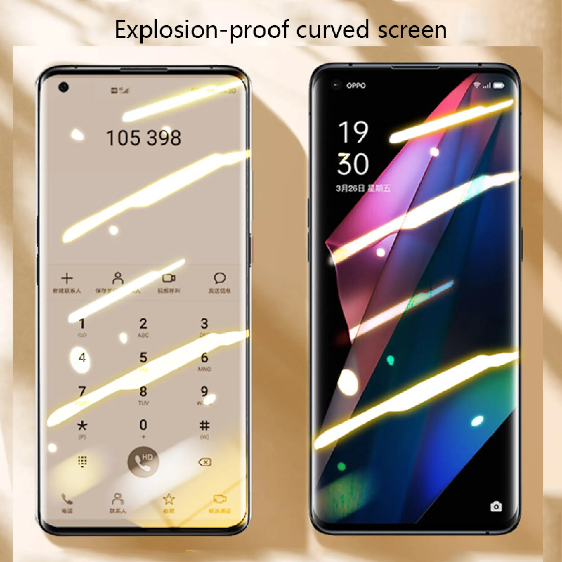 Sfg 2 Pcs For Oppo Find X3 X3 Pro Screen Protector Hd Film Full Cover Tempered Glass Lazada Singapore