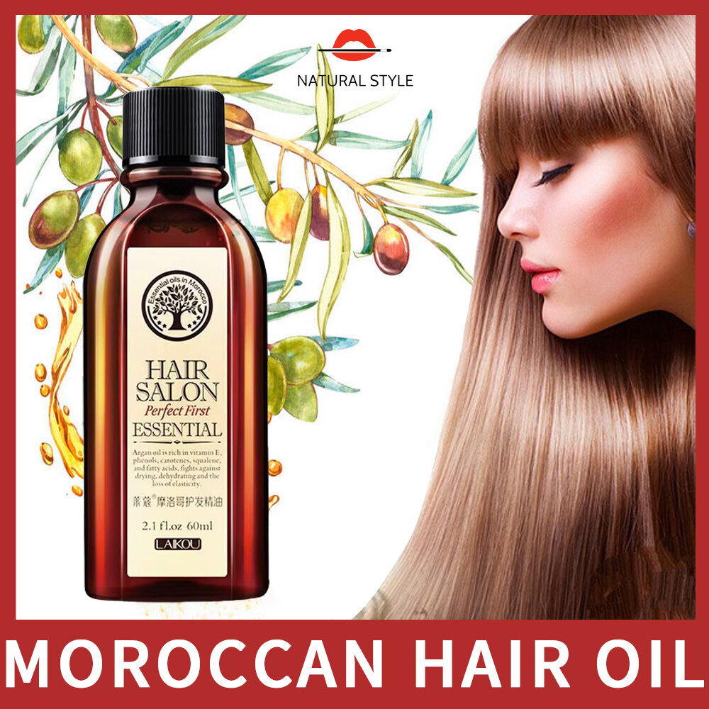 【Phong Cách Tự Nhiên】dầu Argan Ma-rốc Để Chăm Sóc Tóc Keratin Tinh Dầu Hạt Óc Chó Glycerol Nguyên Ch