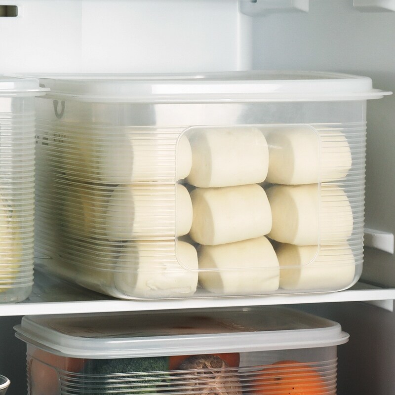 Gambar 9ZhouGZ Refrigerator seal preservation box of fruits and vegetables imported fromto receive a box of large capacity increasing food dried fruit storage box