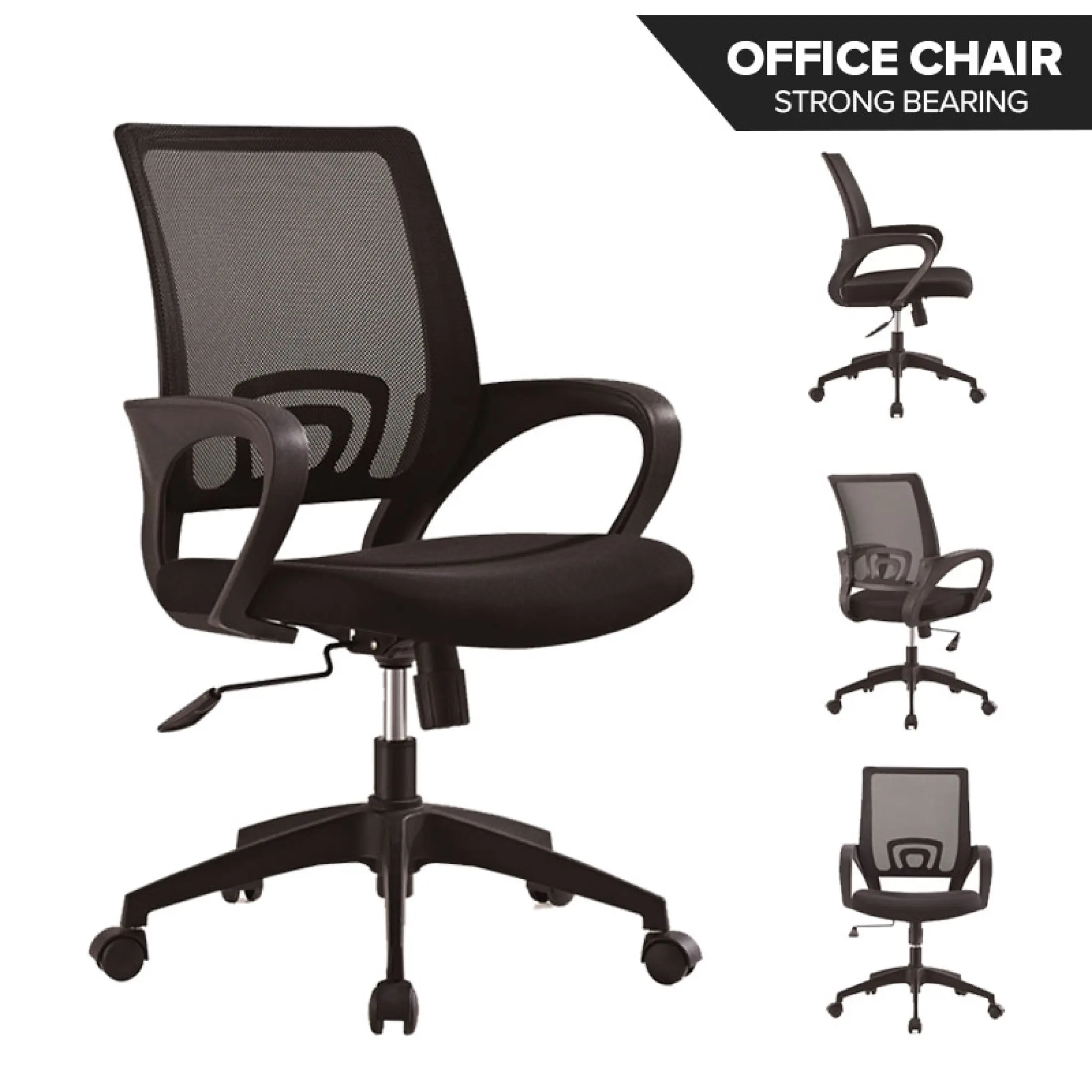 Greenmoon Office Chair Adjustable Height 360 Rotat Mesh Comfortable And Breathable Home Office Furniture Back Lazada Ph