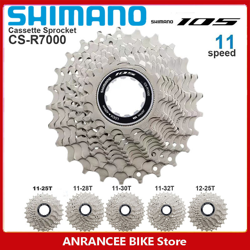 Shimano 105 r7000 Cassette 11 tốc độ xe đạp đường trường HG xích 12-25t 11-28T 11-30t 11-32t 11-34T cogs cập nhật từ 5800 Phụ Kiện Xe Đạp