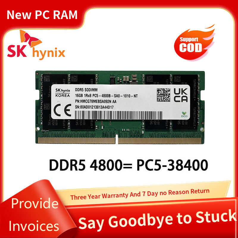 メモリー SK hynix DDR5 SODIMM 16GB PC5-5600B Sc28f3da7f5c147ffafb0082ee1c8a
