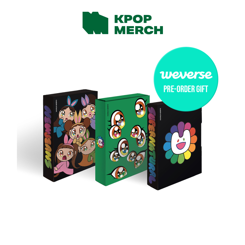 Newjeans Album Weverse: 1St Ep & Supernatural - South Korea