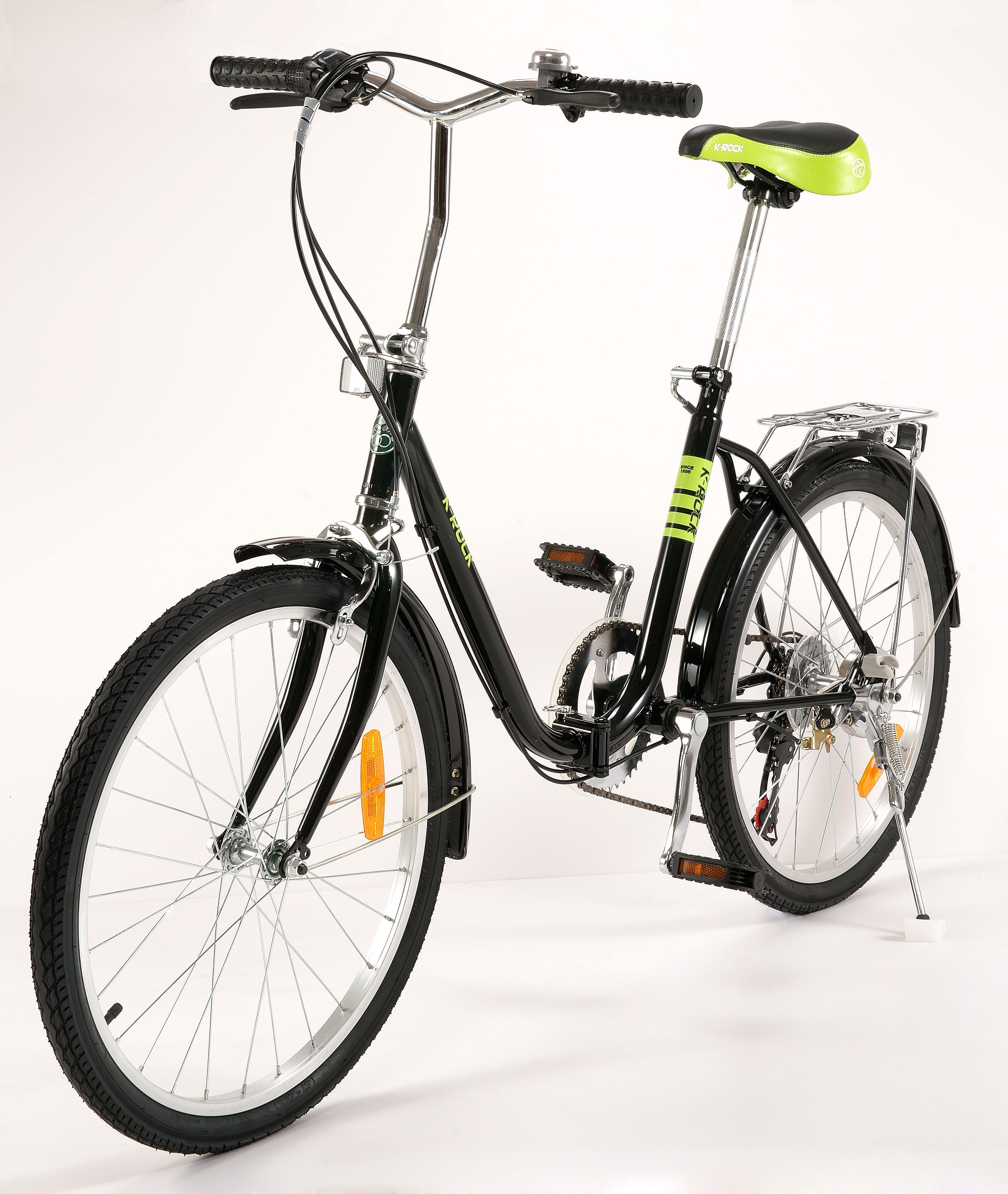 RITZ FOLDING BICYCLE K ROCK Size 20inches 6 Speeds TKL2006AH2 BLACK | Lazada