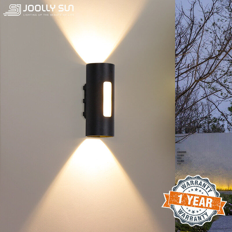 Joollysun Wall Lamp Outdoor Lighting Outside Wall Mounted Lights Waterproof IP65 Aluminum body Home Decoration Wall Sconce