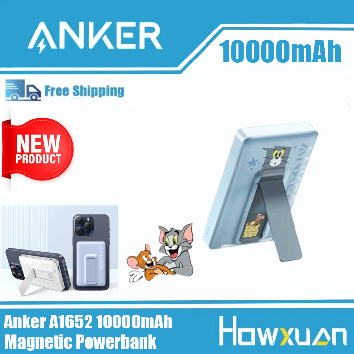 Anker 10000mah magsafe powerbank với cáp usb-c, chỉ tương thích với iphone 15/14/14 pro/14 pro max, 13/13 pro / 13 pro max, 12/12 pro / 12 pro max